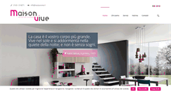 Desktop Screenshot of maisonvive.it